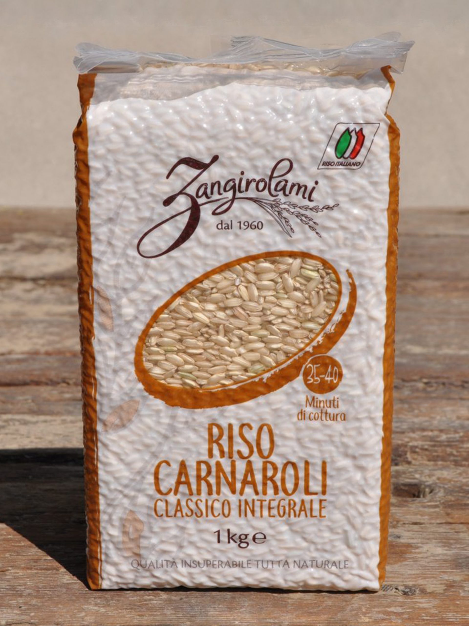 RISO CARNAROLI CLASSICO INTEGRALE 1 KG - MT AgriFood Trade